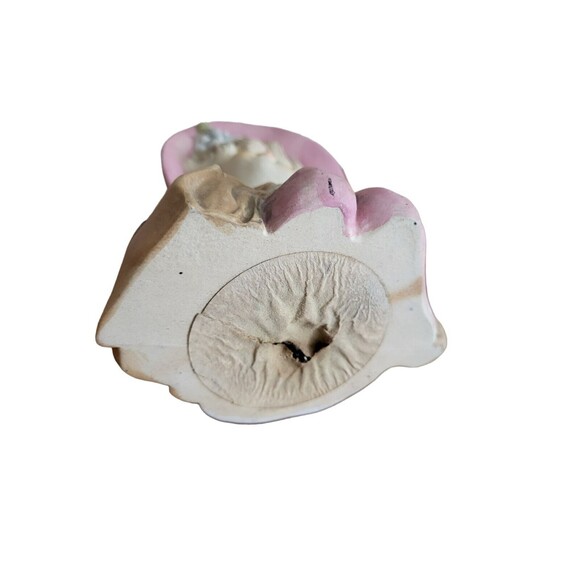 Vintage UCTCI Japan Ceramic Bisque School Girl w/ Book Messenger Bag Planter? - Picture 7 of 8